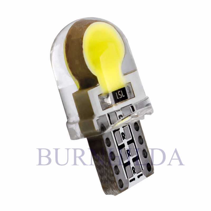 Lampu Mobil Headlight LED T10 W5W COB 2PCS