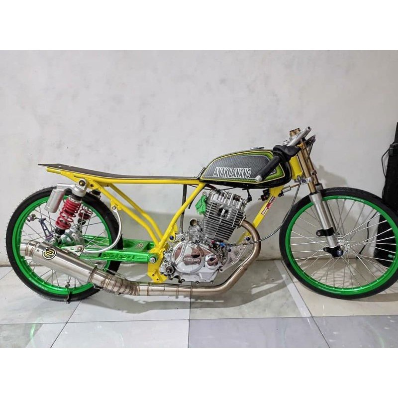 Knalpot Pekajaman Muffler Jogjakarta Original Gl Tiger CB full Kompetisi 250 300 Cc Stainless origin