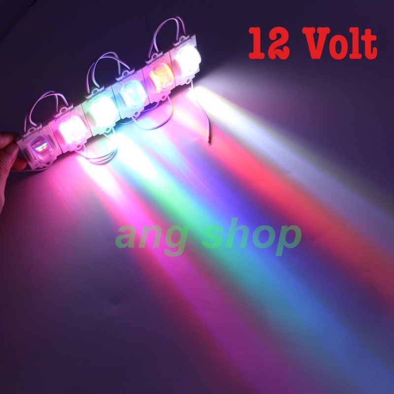 100 Pcs Grade A Modul 1 Led Modul Alis Roda 2835 Tipe 5830 12V RGB Modul 5830 12 Volt RGB