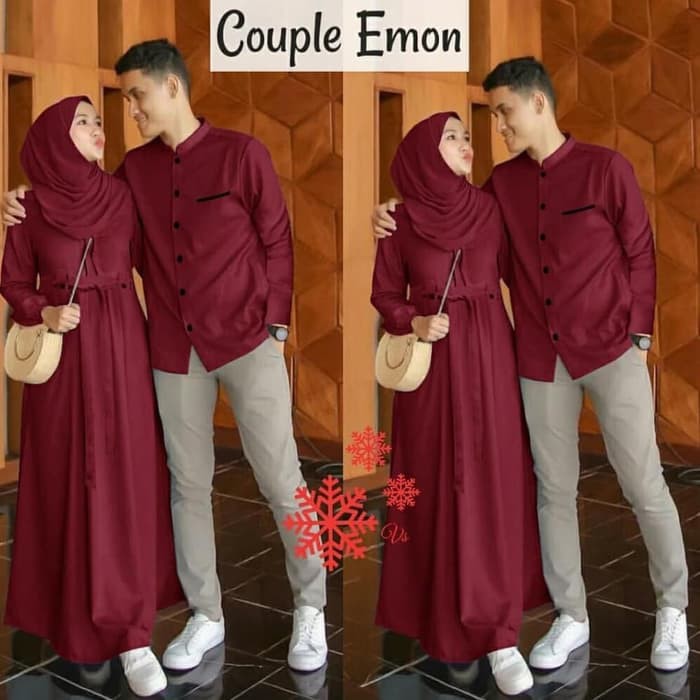 Gamis Couple Lebaran 2021 Terbaru Remaja Model Polos Elegant Ed Syari Mauras Bahan Mosscrepe Sdg87 Shopee Indonesia