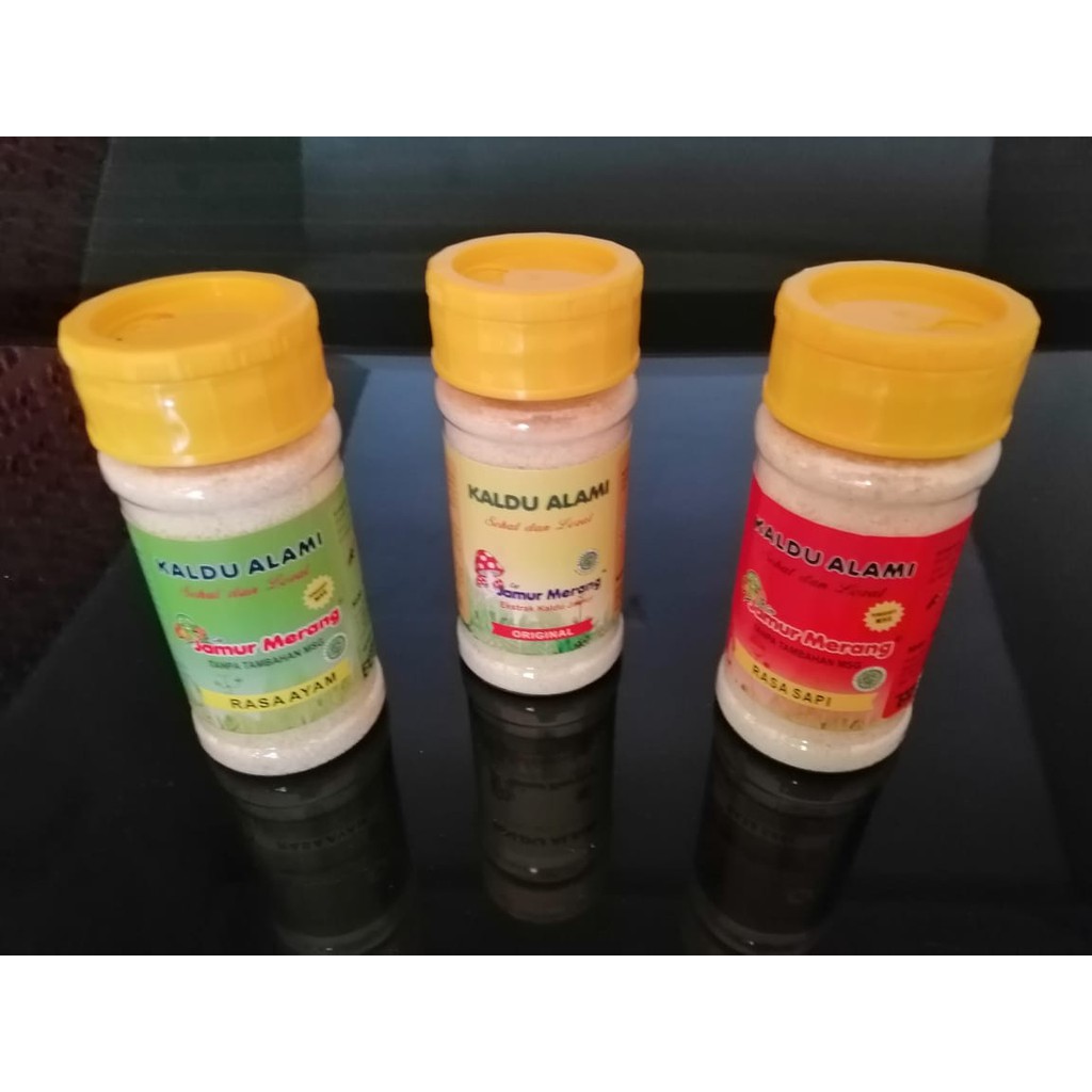 

Kaldu Alami 100% Penyedap Non MSG/Vetsin Halal Lezat