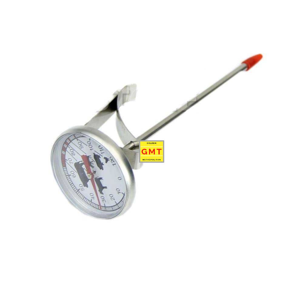 Thermometer Dapur Stainless Akurat Baca Instant Meat Gauge Read Probe-D9144