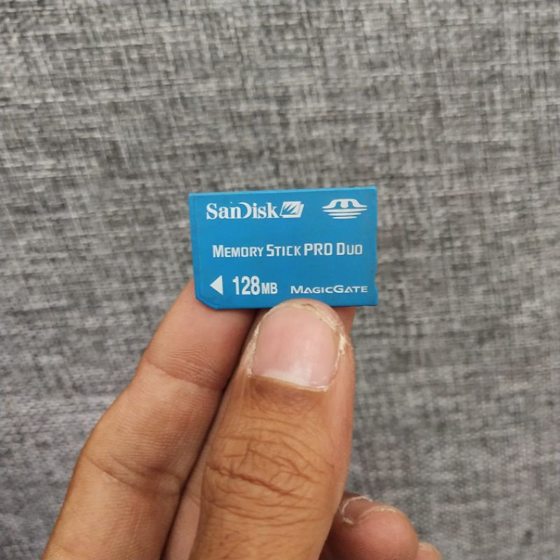 Memory Sandisk stick pro duo 128mb memory stick original