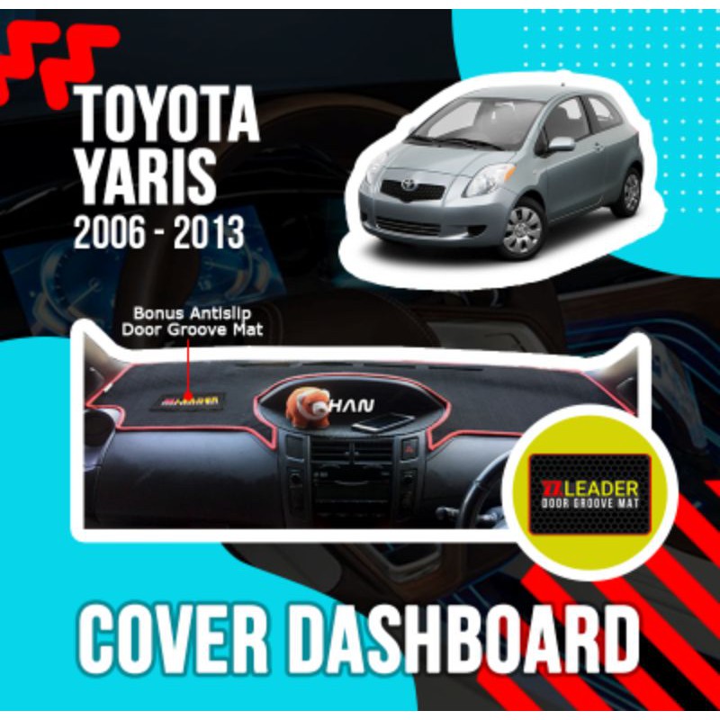 alas karpet cover dashboard yaris gen 1 yaris bakpau