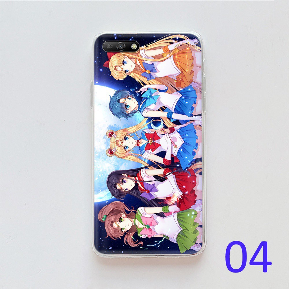 Soft Case Transparan Motif Sailor Moon Untuk Samsung S20 Fe A11 Ultra A21 A21S A31 A51 A71 M40S Plus-04
