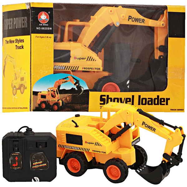 MAINAN ANAK REMOTE CONTROL - RC SHOVEL LOADER - 3 TAHUN+ (6825SW)