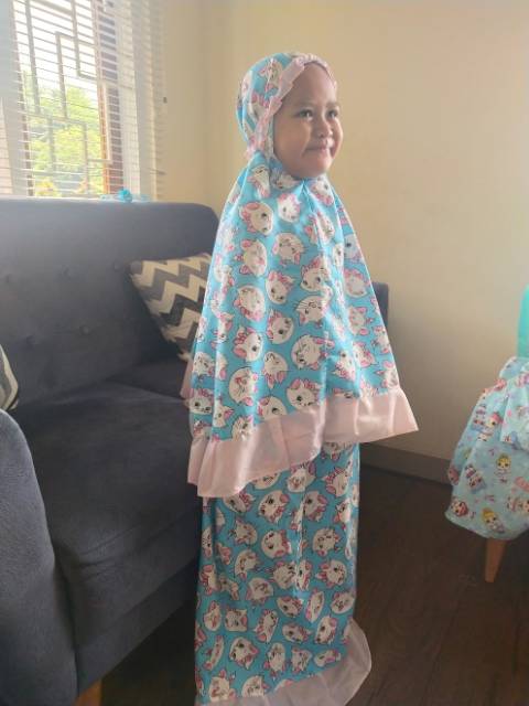 Mukena anak karakter PILIH MOTIF usia 1 sd 6 tahun