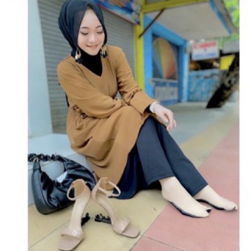 COD Kaos kaki jempol muslimah / kaos kaki muslim telapak hitam / kaos kaki panjang