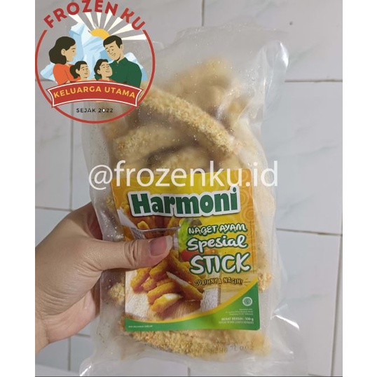 

Harmoni Chicken Nugget Stick Ayam 500 gr