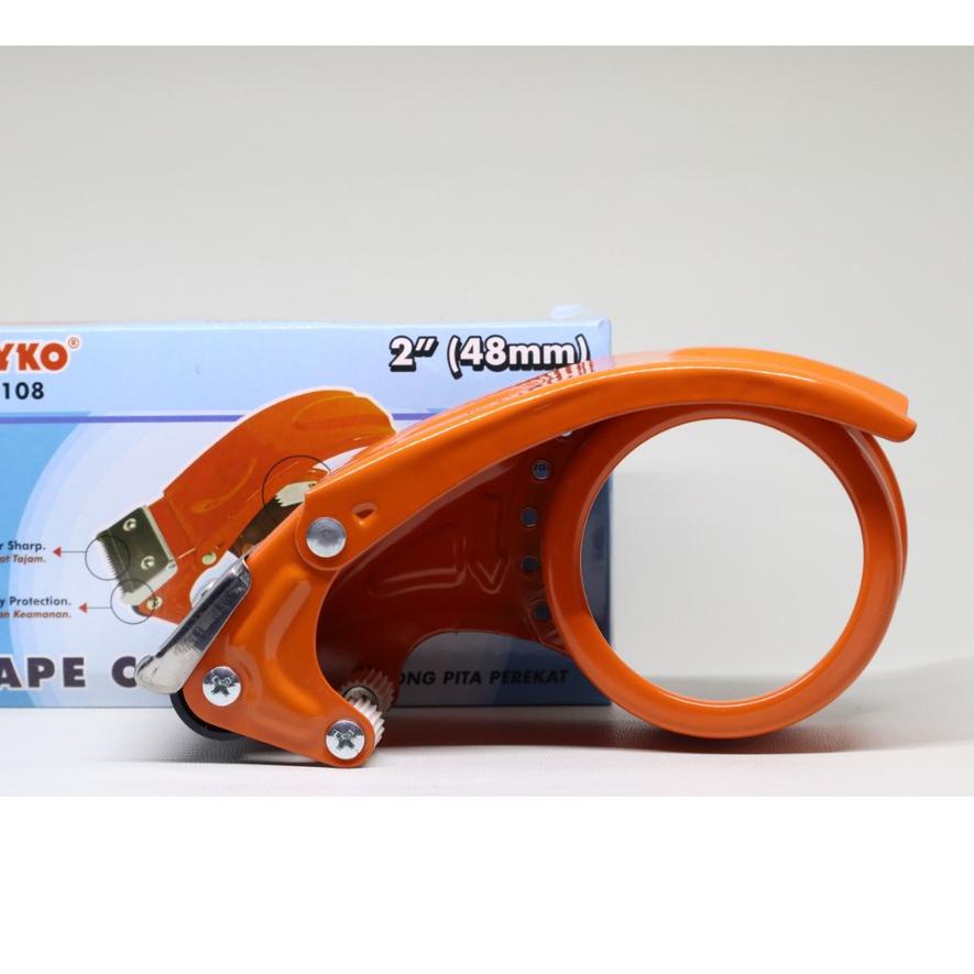

Miliki - Tape Dispenser Besi / Tape Cutter Besi / Pemotong Lakban Jumbo Joyko.