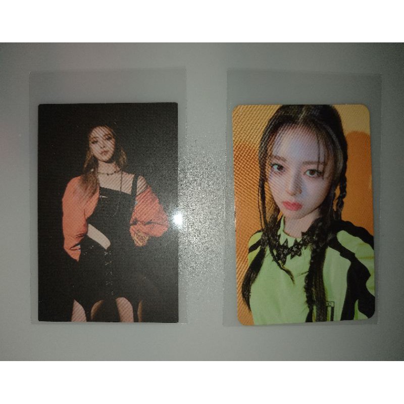PC Photocard ITZY Guess Who Night Ver Yuna Ryujin Hidden Card HC