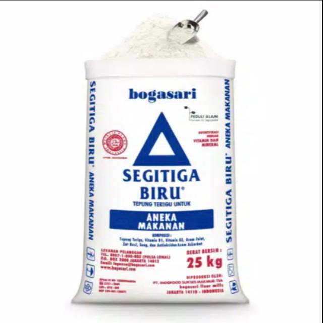 

Terigu Timbangan Segitiga Biru 1kg / Terigu Murah / Terigu Segitiga 1kg / Terigu Repack