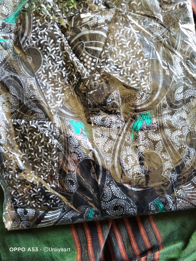 New Arrival Distro Batik Pria Lengan Panjang Bordir Sogan Hrb026 Batikaf Pekalongan Batik Tulis