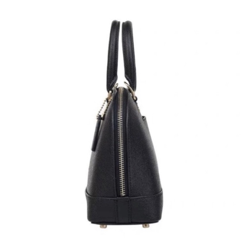 COACH WOMAN BAG SIERRA BLACK LEATHER (COACH 27591)