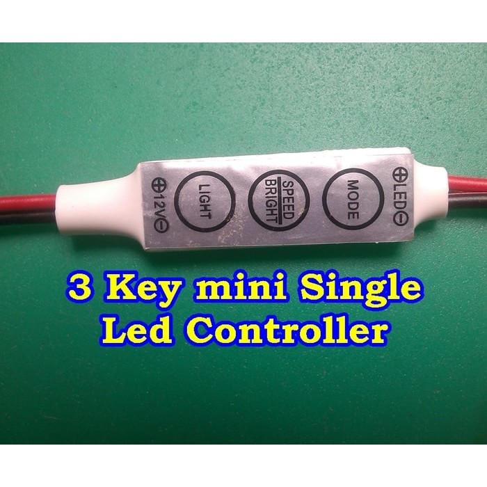 Modul 3 key Single Colour led Controller Kontrol