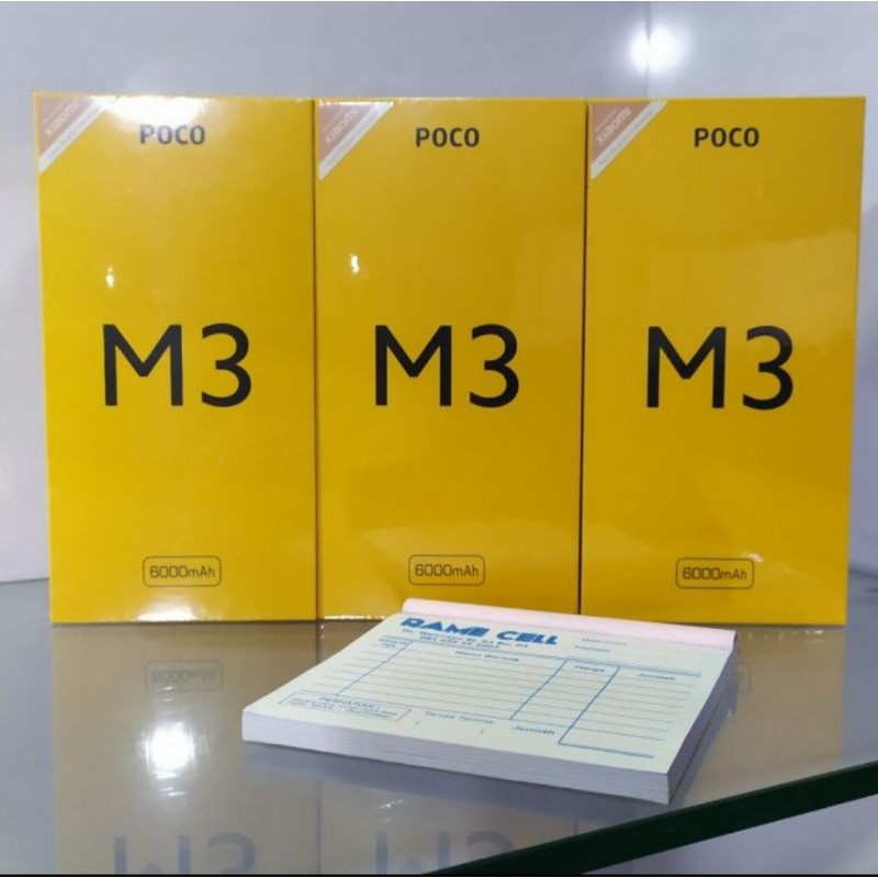 Xiaomi Poco M3 Ram 4/64 & Ram 6/128 Resmi Indonesia
