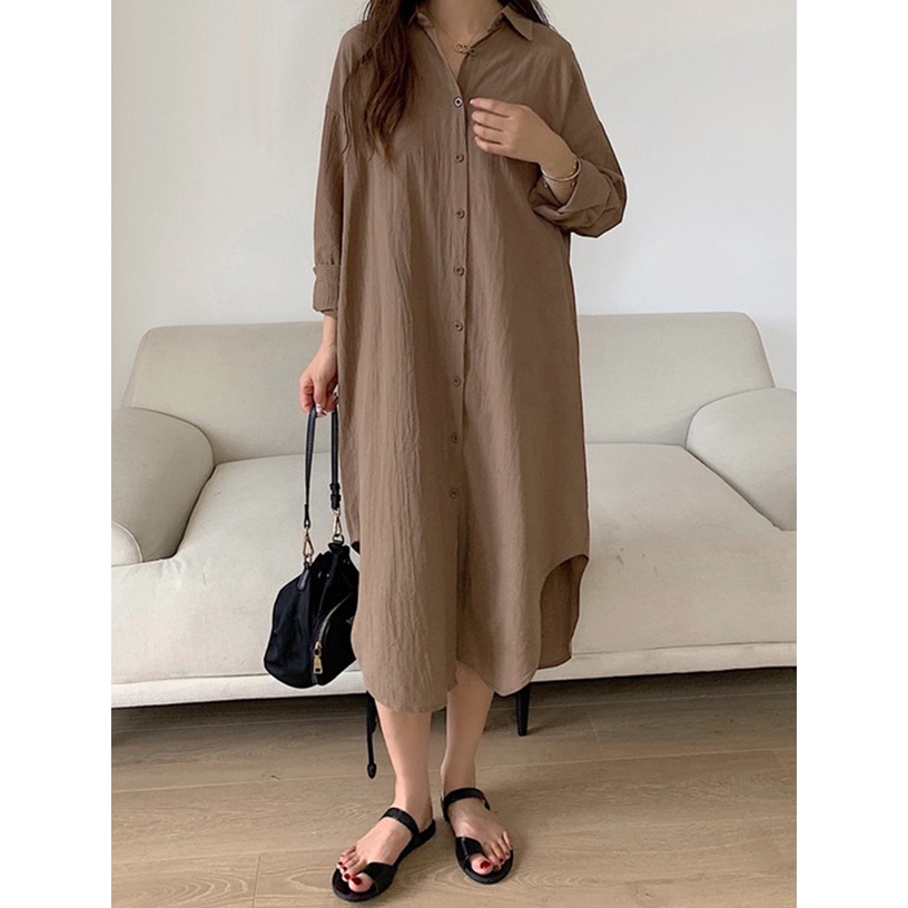 TUNIK CRINKLE / LOVA LONG TUNIK / LONG TUNIK WANITA / BAJU TUNIK KOREA