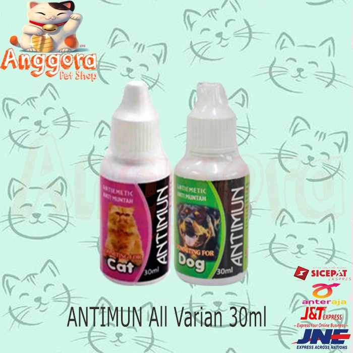 ANTIMUN 30ml ALL VARIAN - Obat anti muntah untuk Anjing dan Kucing