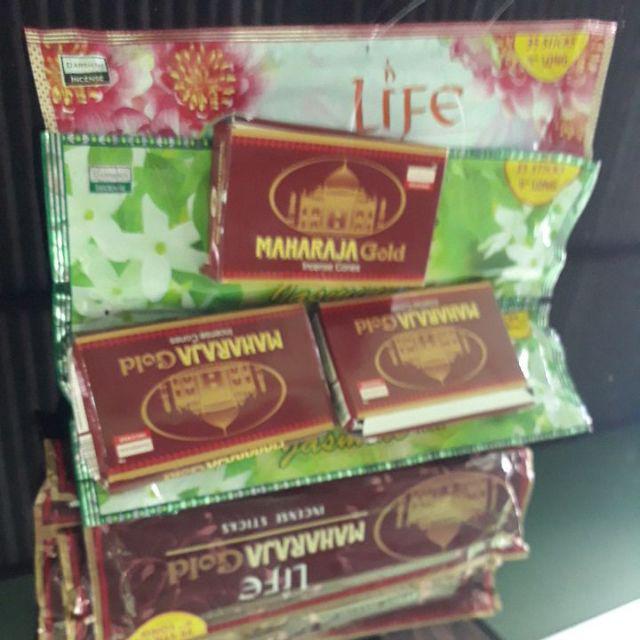 Dupa Hio Maharaja Gold Cone Tumpeng By Maharaja Darshan India