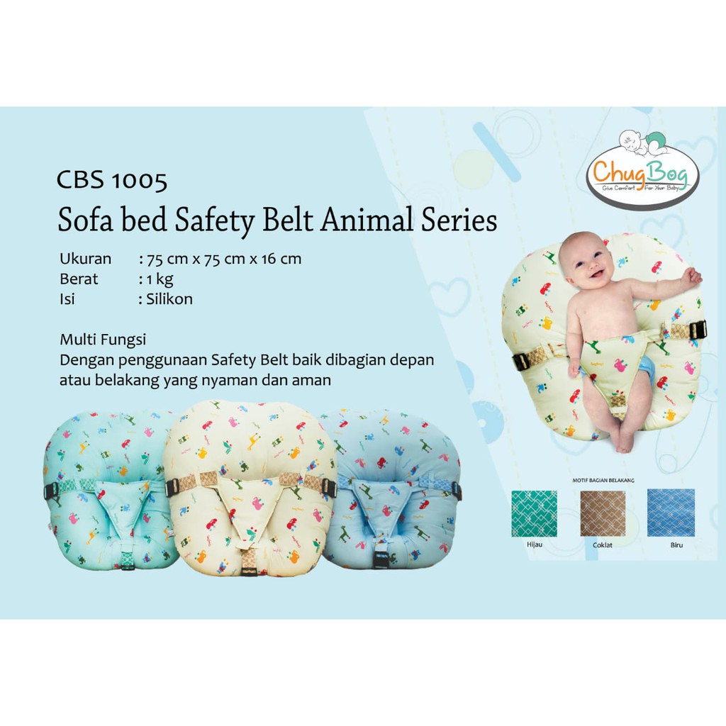 SALE!!! SOFA BAYI CHUGBOG CBS 1005-SOFA BAYI DENGAN SABUK PENGAMAN