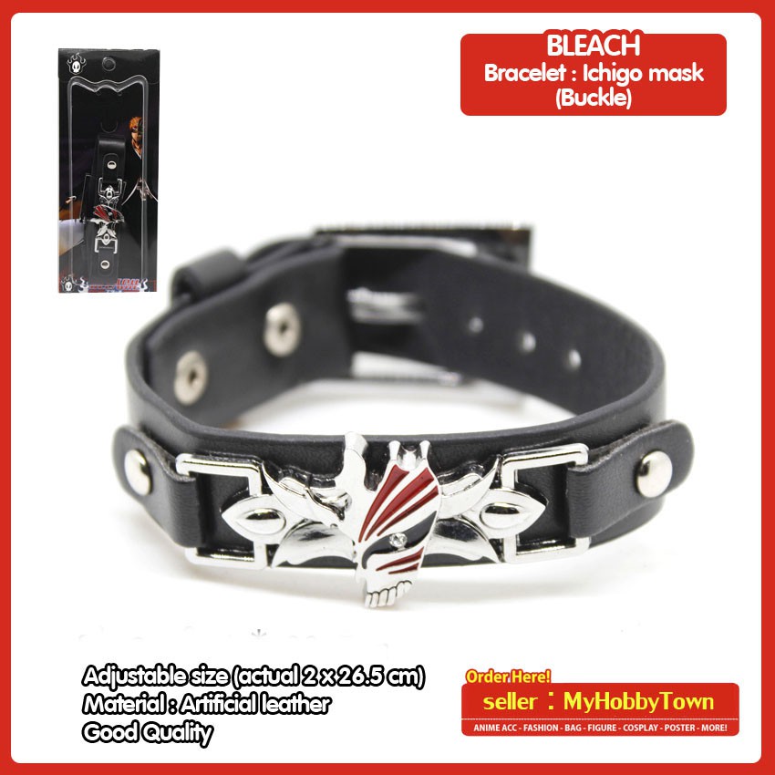 Gelang Buckle Bleach : Ichigo Kurosaki's Mask