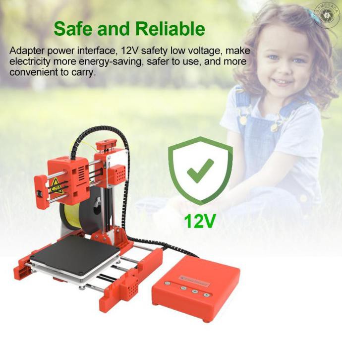 

G^M EasyThreed Mini Desktop Children 3D Printer 100100100mm Print