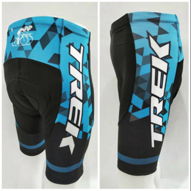 Celana  sepeda  padding trek biru Shopee Indonesia 