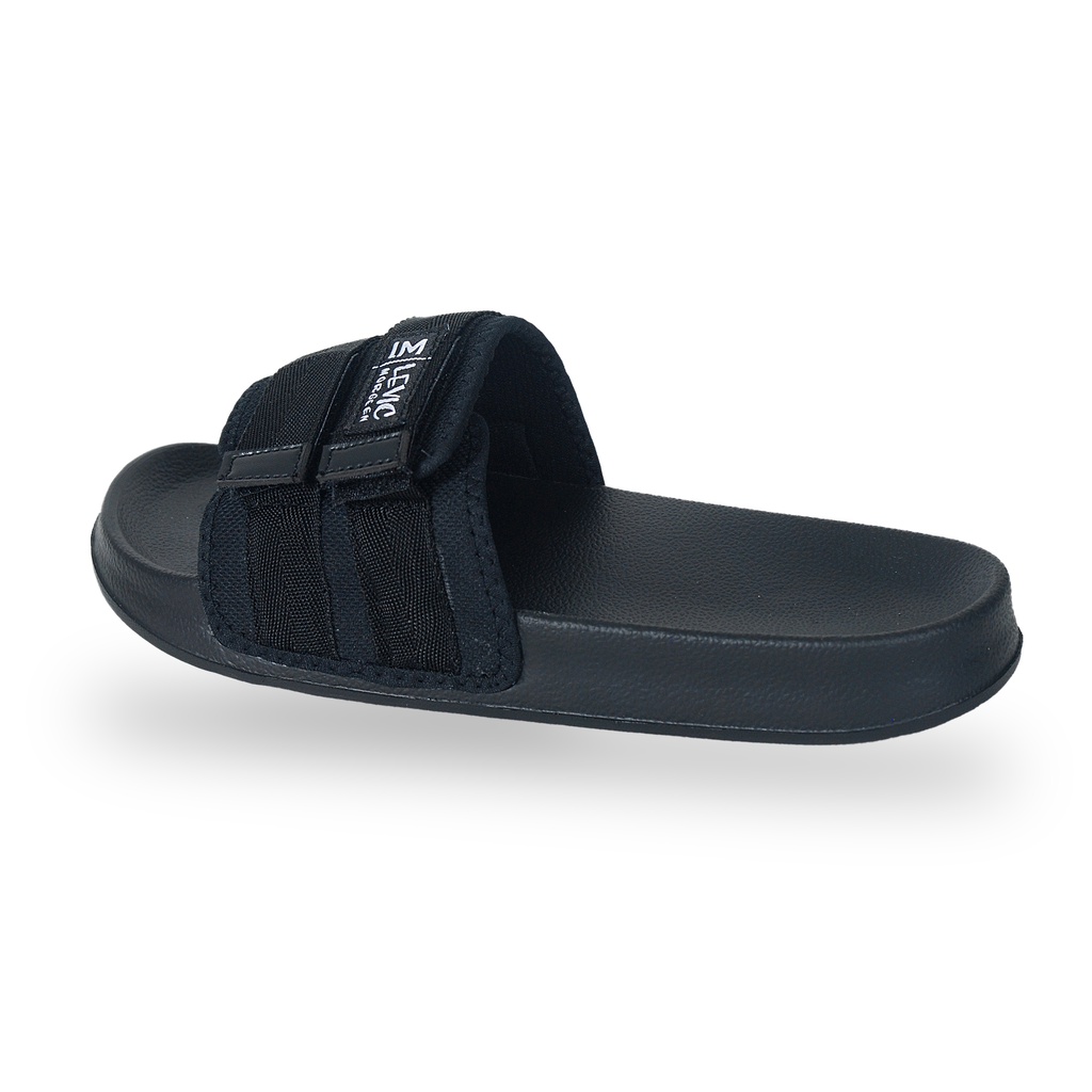 Levic Mogeen Sundo Sandal Slide Pria Wanita Stereo x Shopee Sandal Eksklusif GARANSI 5 BULAN / Sandal Slipper Premium Bergaransi Sandal Selop sandal slop