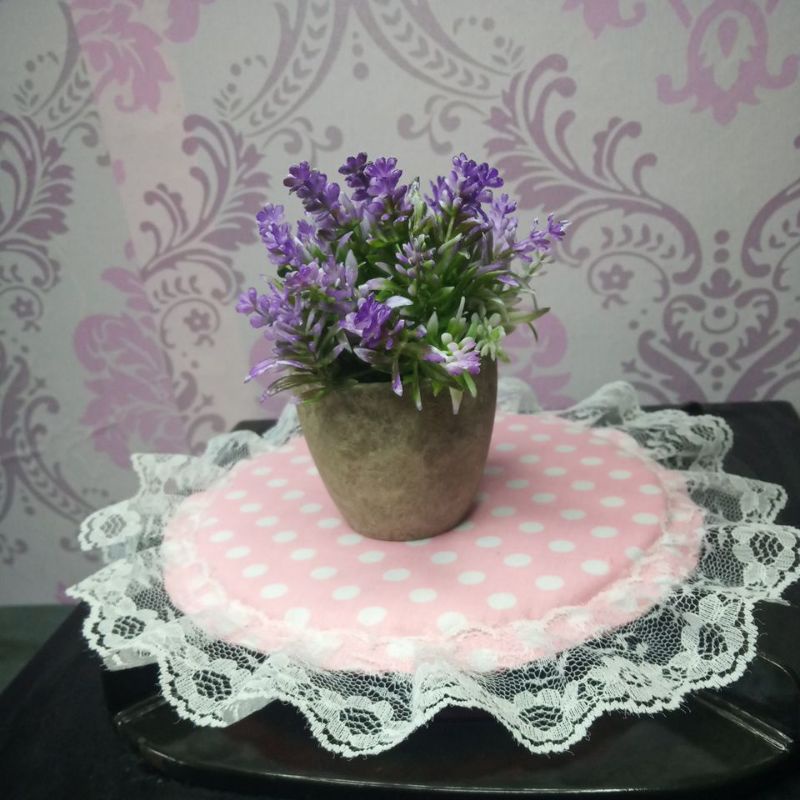 TUTUP KOMPOR PUKADOT PINK