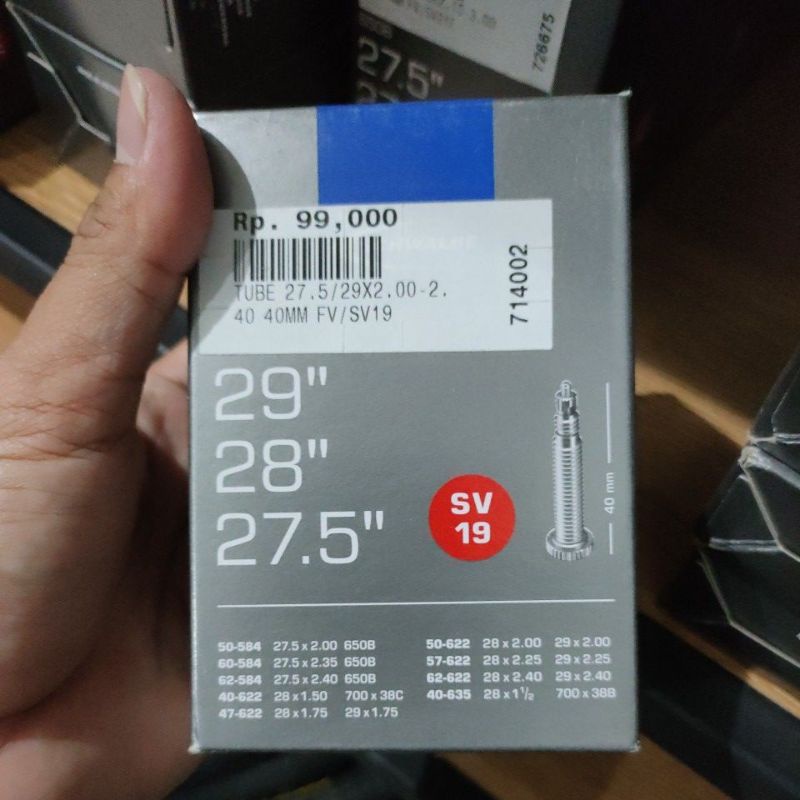 Ban Dalam Sepeda 29x2.00-2.40 FV 40mm / 27.5x2.00-2.40 40mm FV Schwalbe Presta
