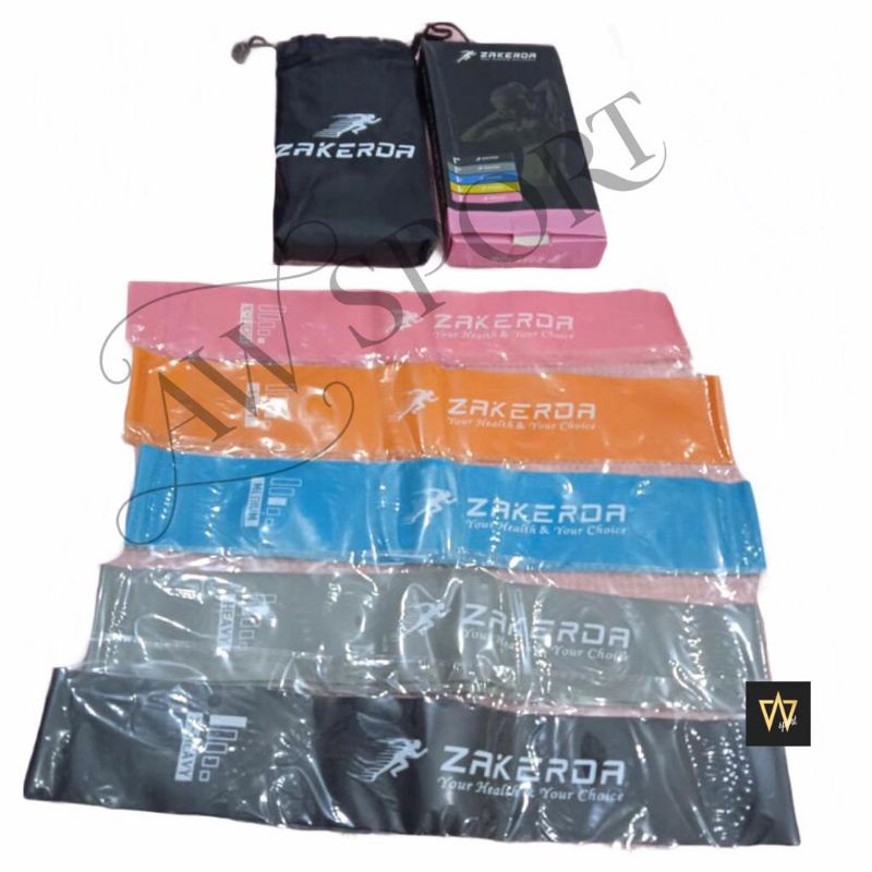 Resistance Band Zakerda / Alat Gym / Perlengkapan Gym