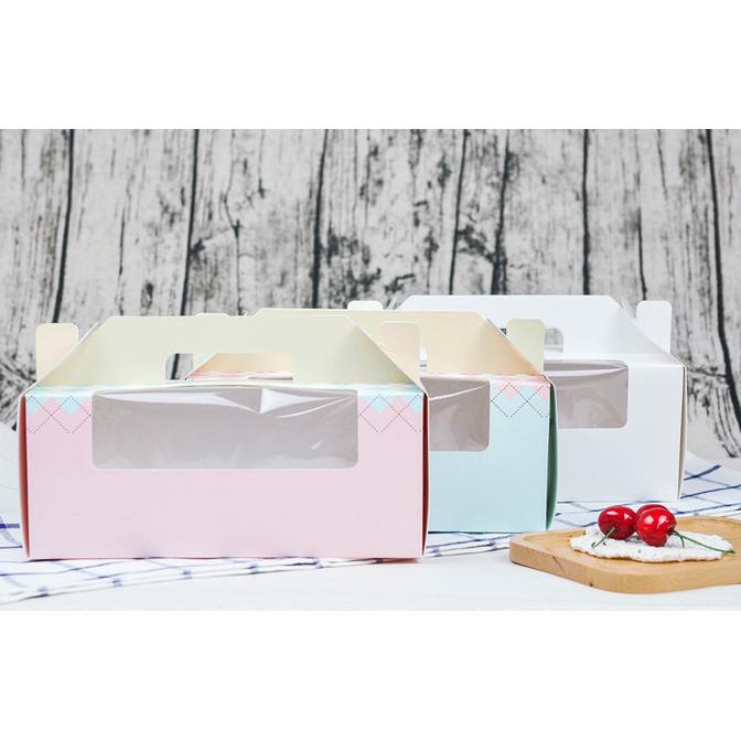 

Box Tart Gulung Motif Tribal / Kotak Kemasan Kue Termurah