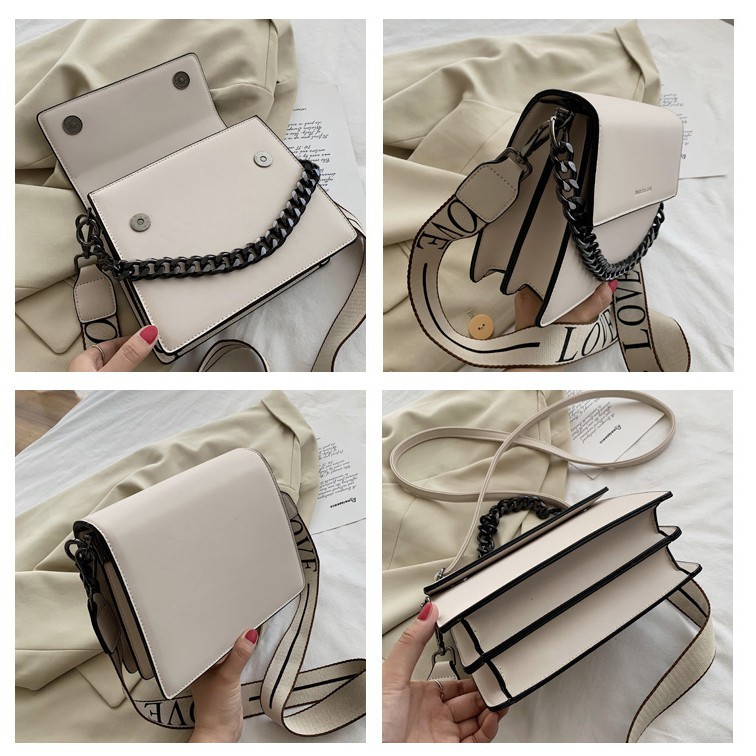 Tas Selempang Wanita Import 2 Tali Handbag Wanita Kekinian Go7247