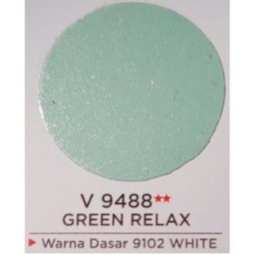 Cat Pilox Diton Premium Vespa Green Relax 9488 Warna Hijau Muda Daun Kilap Pespa pilok pylox pylok