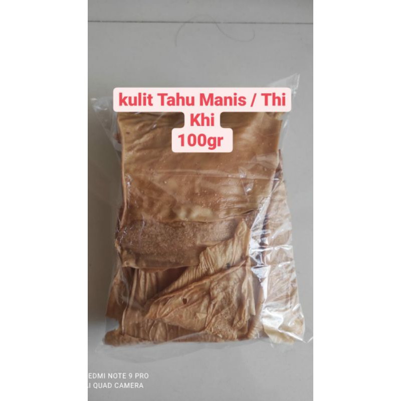 

KembangTahu / TKulit Tahu Manis / Thi Khi 100gr