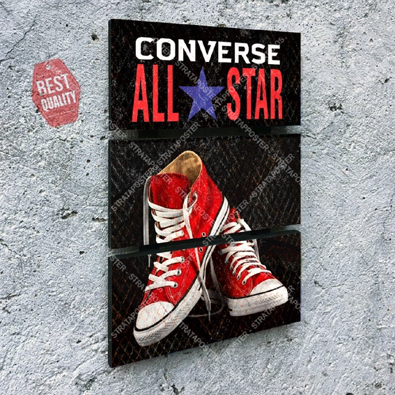 Dekorasi Hiasan Dinding Pajangan Poster dinding Converse Wall decor  091901STR