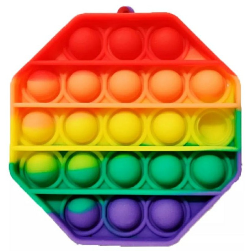 Mainan Anak Pop It  (Rainbow) Toy Anti Pereda Stress-4