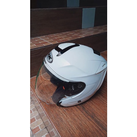 helm INK dynamic putih glossy