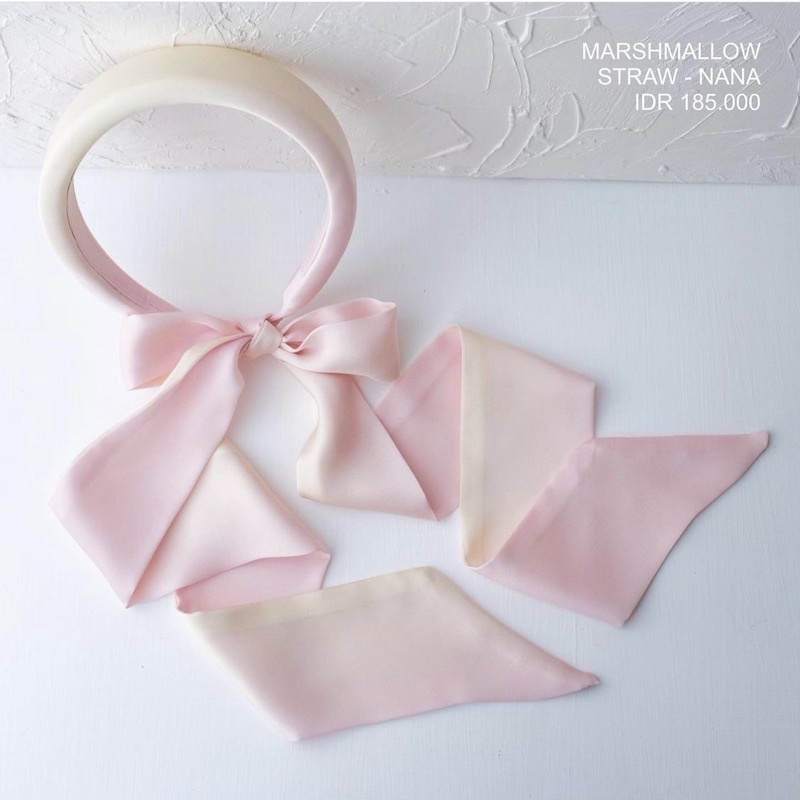 Handmadepita x mmehuillet marshmallow straw-nana