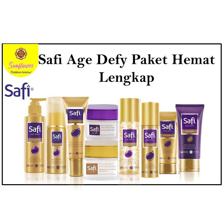 [PROMO]  Safi Age Defy Paket Hemat Lengkap