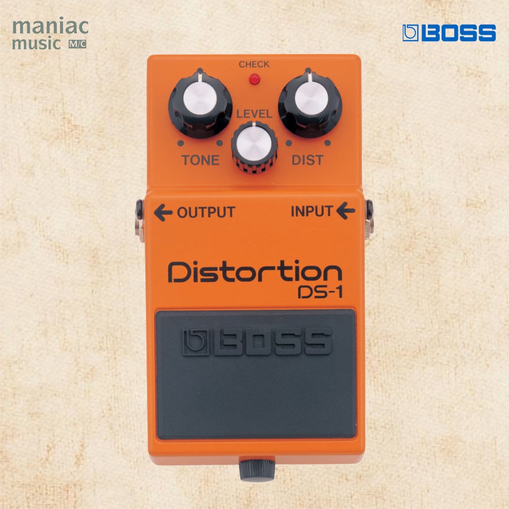 Boss DS1 - Distorsi. Klasik. Heavy. Booster. Pedal Efek Stompbox Gitar. Bass