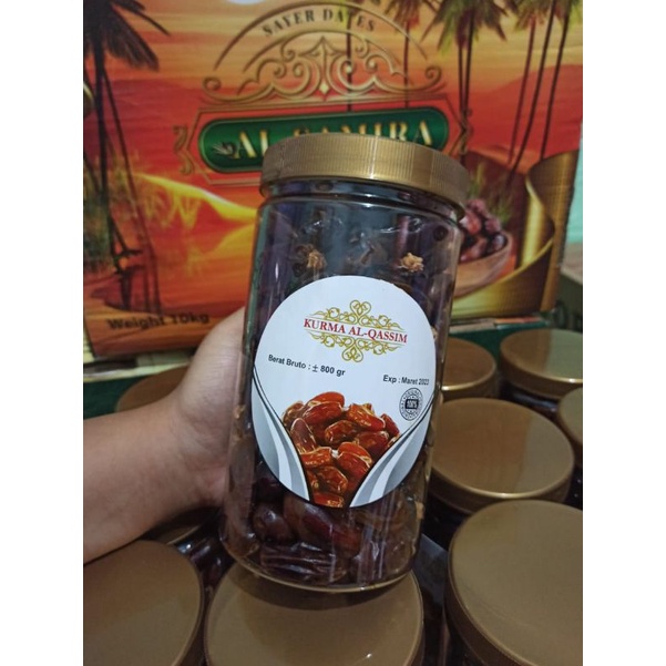 

KURMA SUKARI AL QOSIM KERING KURMA KHALAS 800gr