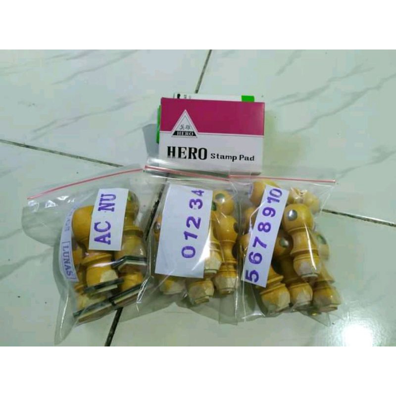 

Stempel Nomor Peci