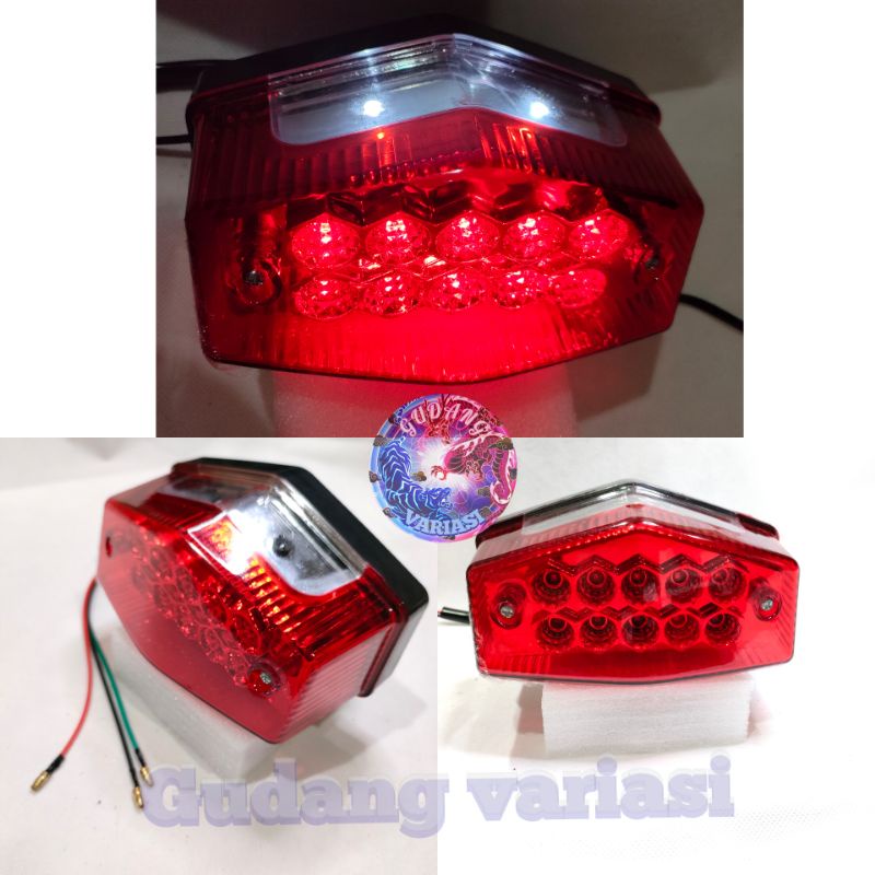 Lampu stop/ lampu belakang rx king led plus lampu sen / stop lamp rx king