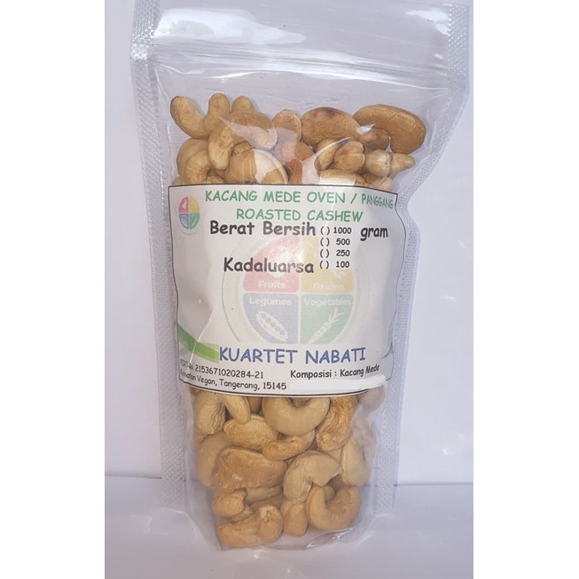 

504Oekh 250Gr Roasted Kacang Mede - Mete - Cashew Nut - Jumbo Sulawesi - Oven 6J4727iyfi