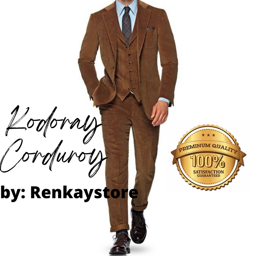 Celana codoray pria/Corduroy panjang standard basic panjang nonstrect casual vintage