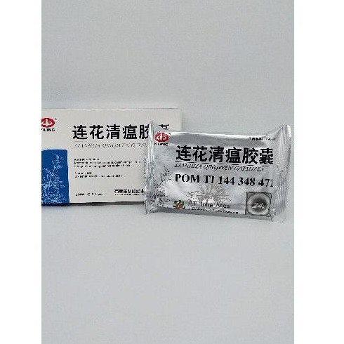 LIANHUA QINGWEN CAPSULES BPOM TI ORIGINAL ISI 24 KAPSUL