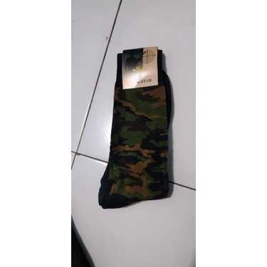 termurah!!! kaos kaki TNI-POLRI SECURITY hitam polos dan kaos kaki loreng Harpist Outdoor army Brimob gambar real pick peking rapih