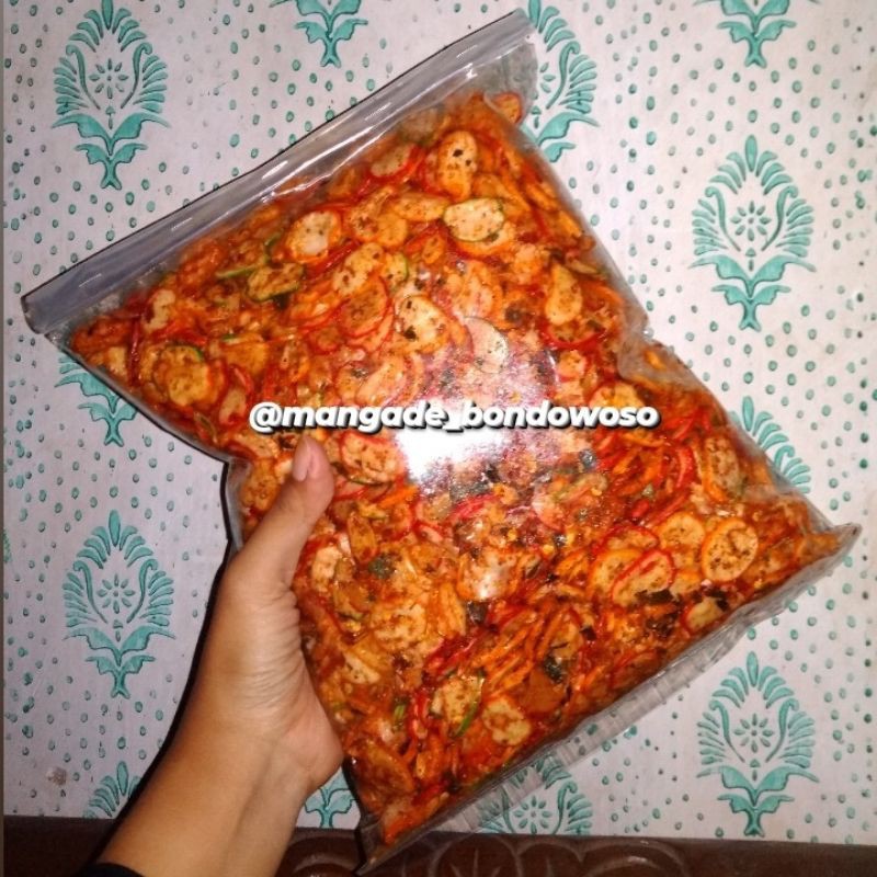 

SEBLAK Kering Pedas Daun Jeruk 1kg