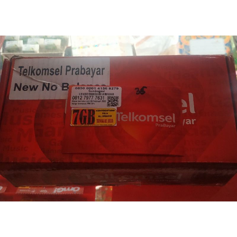 Perdana internet Telkomsel Unlimited max 7GB